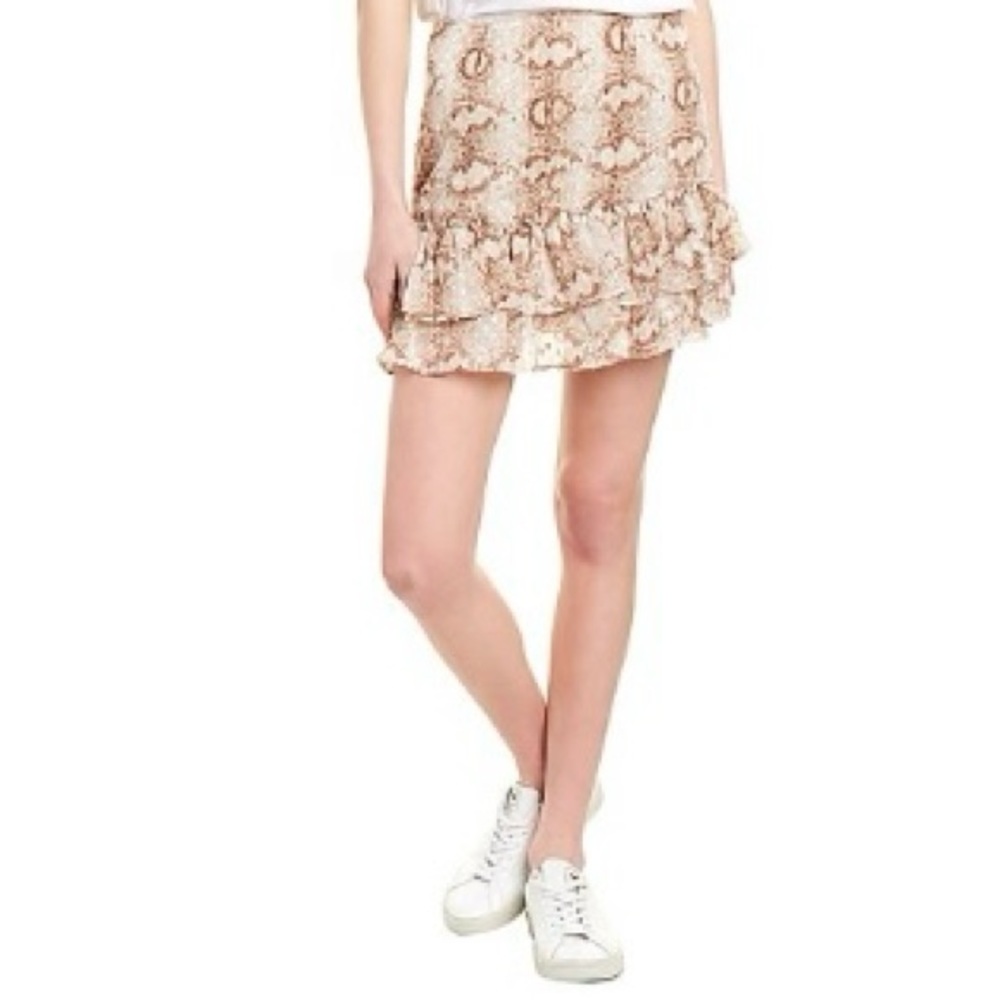 Sadie & Sage Printed Mini Skirt